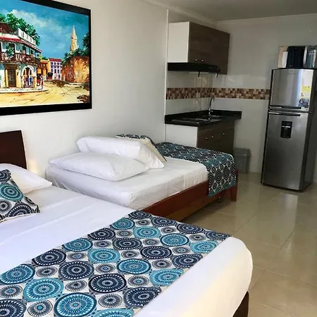 Apartamento Hermoso Aparta Estudio En Cartagena